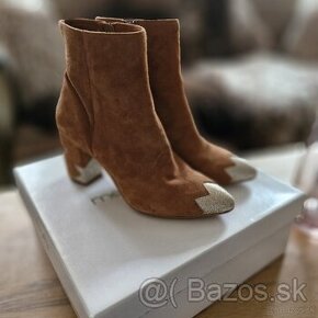 Celokožené čižmy Mellow Yellow Paris - 1