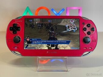 PS Vita Cosmic Red OLED 256 GB 5000 hier - TOP STAV - 1