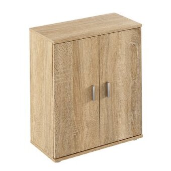 Komoda dvojdverová - dub sonoma