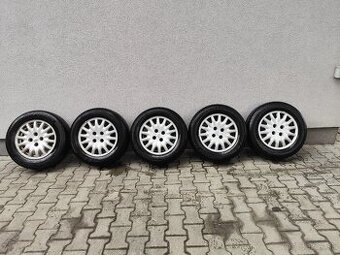 Predám orig.citroen alu 4x98r15 s letnými pneu 205/65r15
