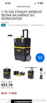 BOX Stanley workcenter 3v1