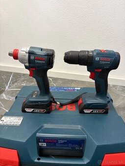 BOSCH 18V set kufor - razovy + uťahovačka