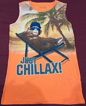 Chlapčenské tričko bez rukávu JUST CHILLAX