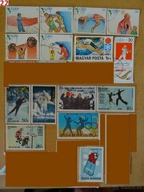 Nádherné poštové známky ŠPORT 2