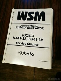 kubota kx36-3,kx41-3v servisny manual