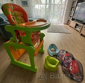 Detská jedálenská stolička Babypoint Gracia 2v1