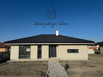 PREDAJ, skolaudovaný 4-izbový rodinný dom, terénne úpravy v 