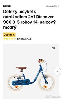 Predám detské bicykle