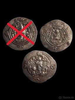Drachmy - Dynastia Sasánovci - Perzia