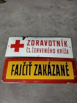 Predám smaltované cedulky LEN SPOLU