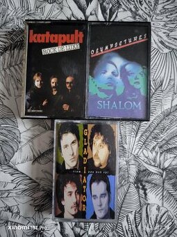 MC kazety originalky Gladiátor, Katapult, shalom