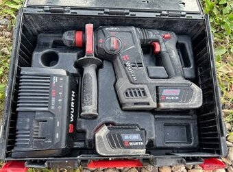 Würth ABH 18 Compact vŕtacie kladivo, 2x batéria, kufor