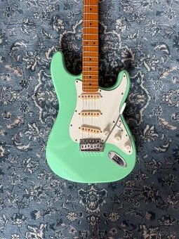 Handmade Vintage-Style 60's Surf Green Strat