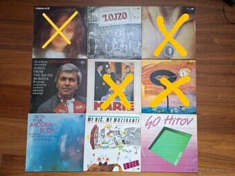 Vinylové platne LP a SP