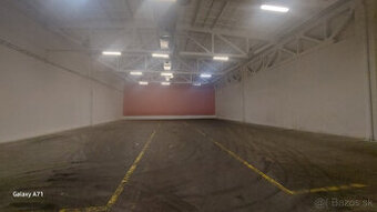 Skladovacie priestory  632 m2 v podnikateľskom areáli