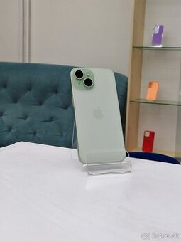 IPhone 15 128GB Green | ZÁRUKA 2 ROKY