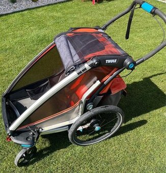 Thule Chariot Cross 1 orange, detský cyklovozík