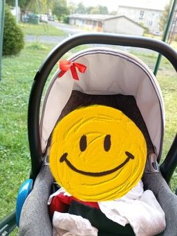 Autosedačka vajíčko, fusak na spanie, potreby na kúpanie