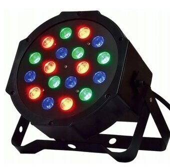 RGB Led par 18x1W reflektor
