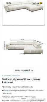 Sedacia súprava Silva