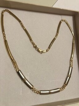 dámska zlatá retiazka - náhrdelník 14 kt zlato