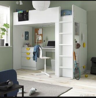 Detská poschodová posteľ IKEA SMASTAD