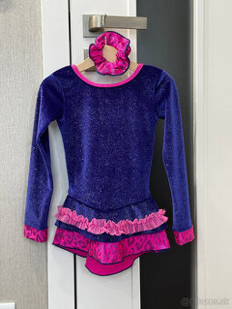 Šaty na krasokorčulovanie 4-5 rokov, s dopor. poštou