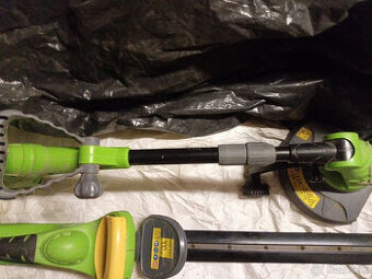 Predám aku kosačku a nožnice na plot FIELDMANN