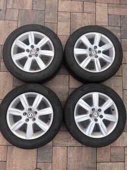 Orig. hliníkové disky VW R15, 5x100