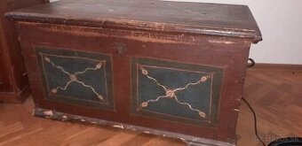 Malovaná truhlica Liptov