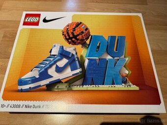 Nike Dunk High Lego stavebnica 1180 kusov (43008) ako nové