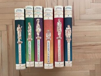 Percy Jackson 1–6 – Rick Riordan, pevná väzba, česky