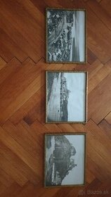 Predám staré tri obrázky Trenčína.
