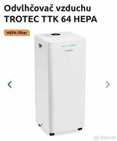 Odvlhčovač vzduchu TROTEC TTK 64 HEPA
