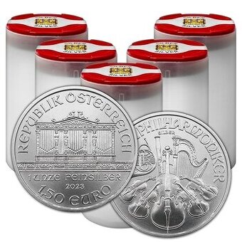 Kúpim strieborné investičné mince, 1oz, investičné striebro
