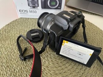Canon eos m50 ako nový
