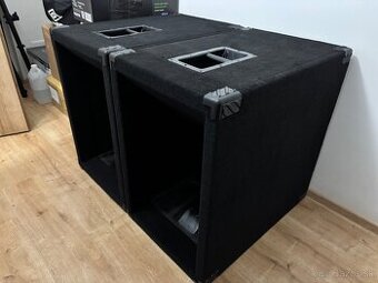 2x Eminence Kappa Subwoofer 15" Passiv 1500W 750W RMS 8ohm