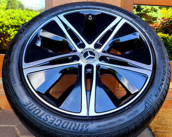 alu R18 5x112 orig. MB B + CLA, senzory, letné pneu 225/45