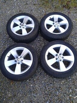 17" sada alu ŠKODA,VW,SEAT,AUDI + pneu.