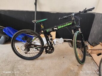 Horský bicykel coloopruženy