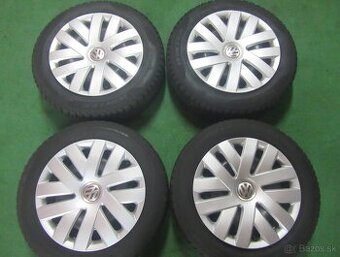 R15 zimná sada VW POLO rozteč 5x100 185/60r15 PIRELLI+FALKEN