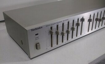 2x7 pasmovy equalizer TECHNICS SH-8025 vyroba v Japan, AE04