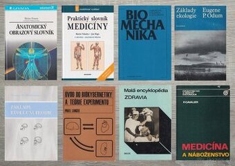 Knihy biológia, genetika, evolúcia.