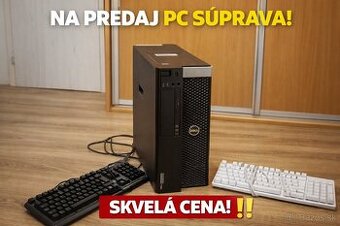 🔥 Skvelá ponuka – Herný počítač Daisy + 2 herné klávesnice