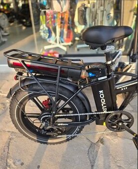 Skladací ektricky bicykel Fatbike 0 Km 24 Ah Bateria Moped