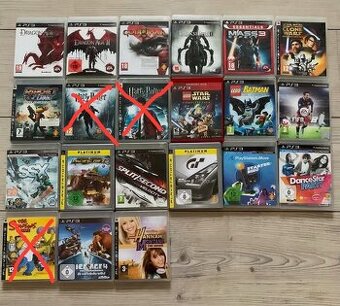 🎮 Predám originálne PS3 hry – AKCIA 3+1 ZADARMO 🎮