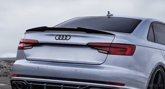 AUDI A4 S4 RS4 B9 spoiler kridlo lipko (čierne) na kufor