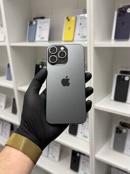 ZÁRUKA 2 ROKY /  Apple iPhone 15 Pro Max 256GB Black Titan