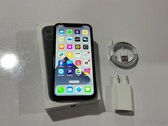 iPhone 11 128GB Black TOP stav