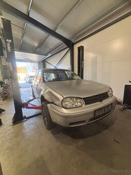 Rozpredám na diely VW Golf IV 1.9 TDI 81 kw 5 st manuál